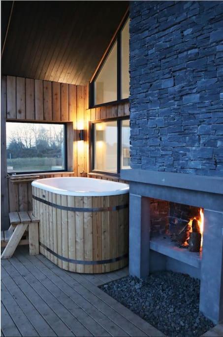 Coastal Eco-Lodge With Hottub Charleton Estate Elie Exterior foto